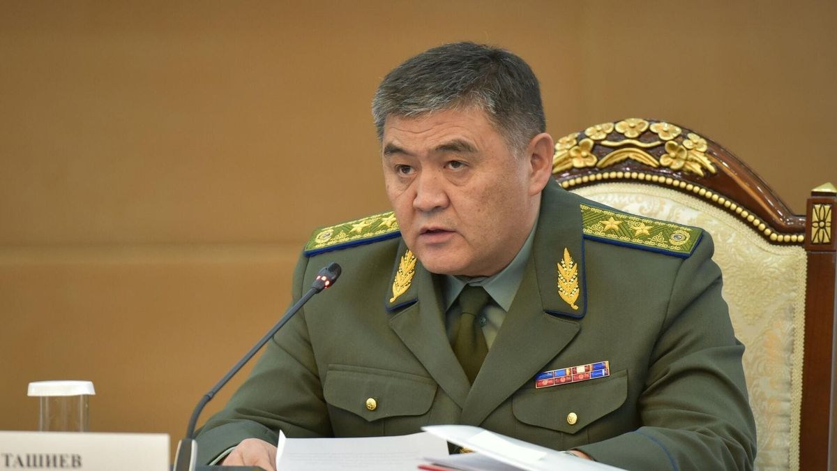 Председатель ГКНБ КР Камчыбек Ташиев.