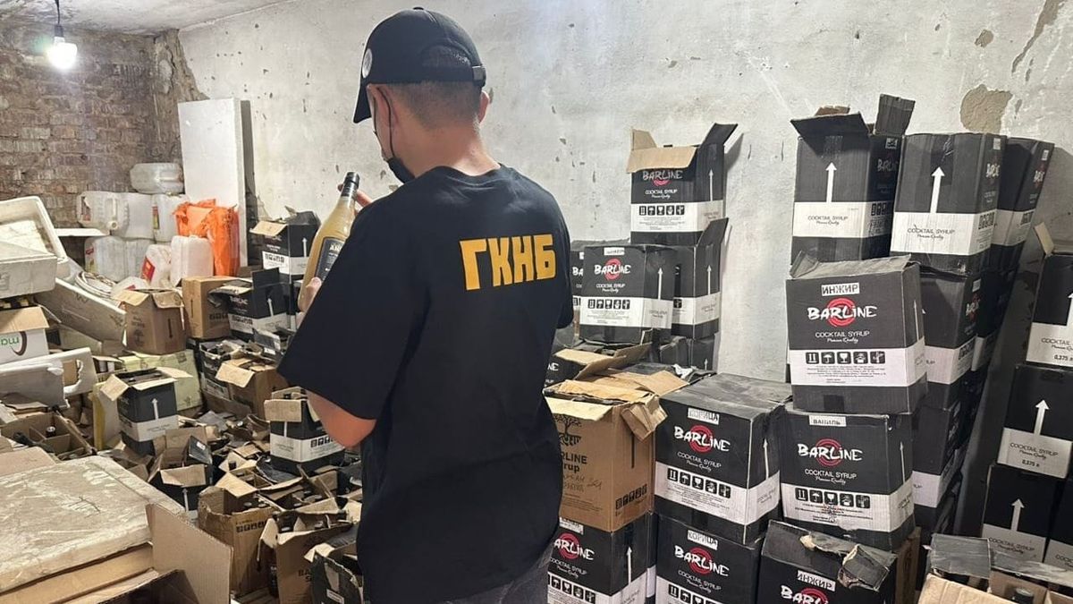 ГКНБ пресек оборот фальсифицированных «элитных» продуктов питания