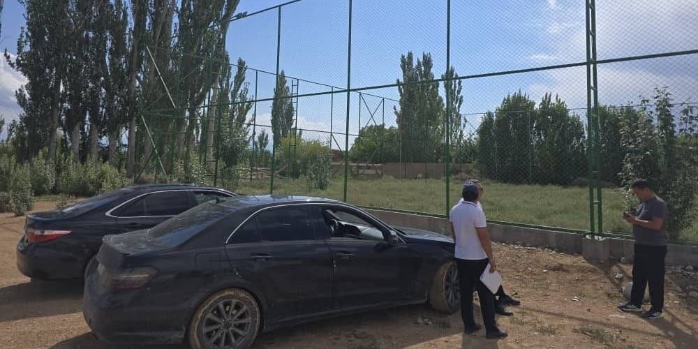 На Иссык-Куле выявили нарушения при строительстве спортплощадки