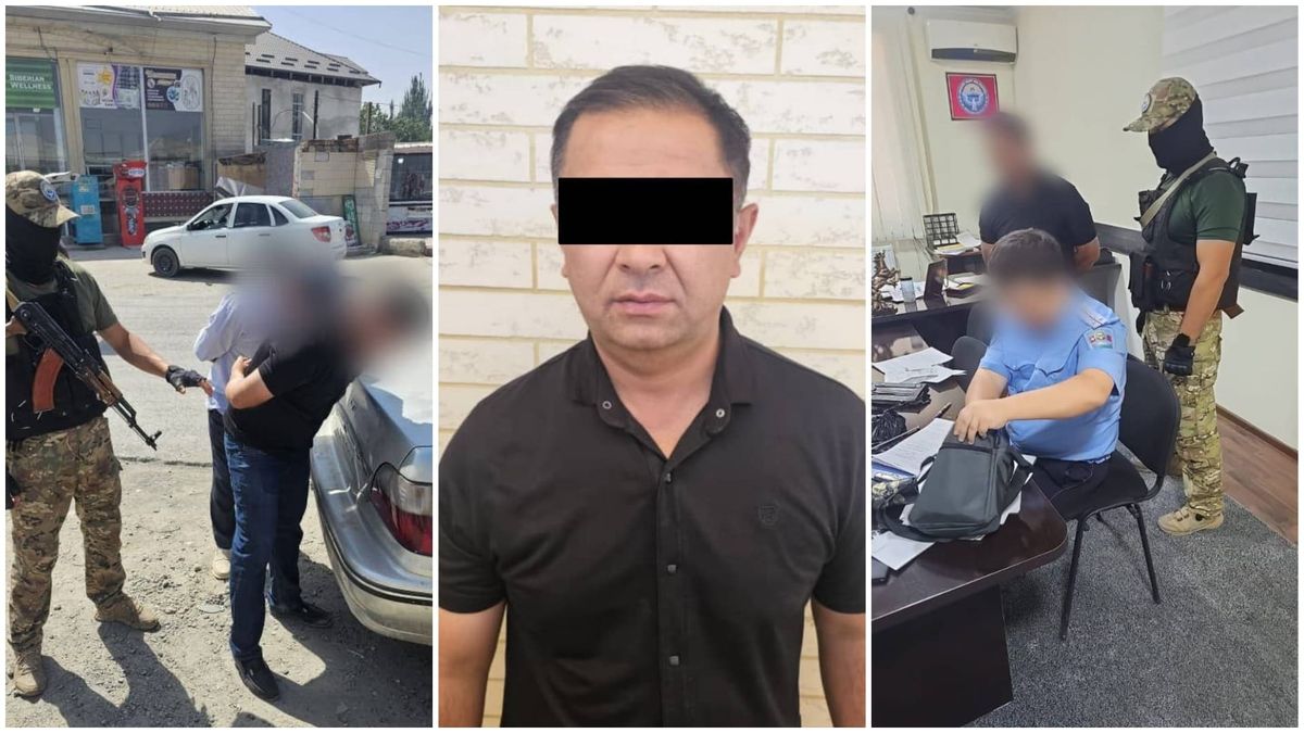 В Оше задержаны чиновники, подозреваемые в получении взятки