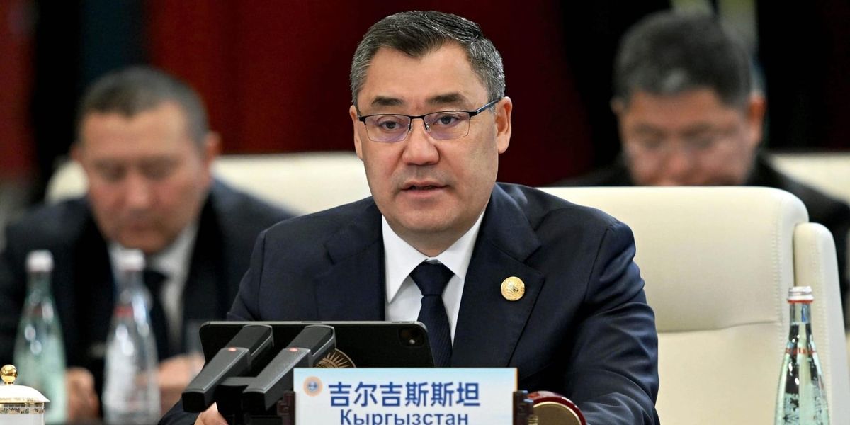 Садыр Жапаров выступил на саммите ШОС в Китае и предложил ускорить создание Банка развития
