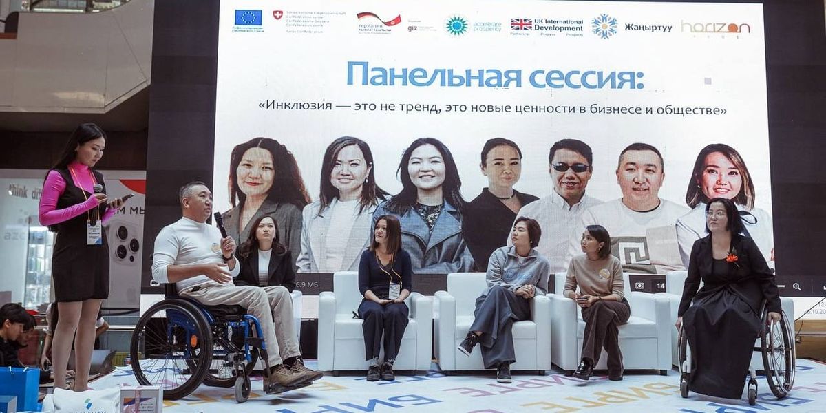 В Бишкеке прошёл первый инклюзивный фестиваль «Бирге» — бизнес, государство и люди с инвалидностью объединились ради общих целей