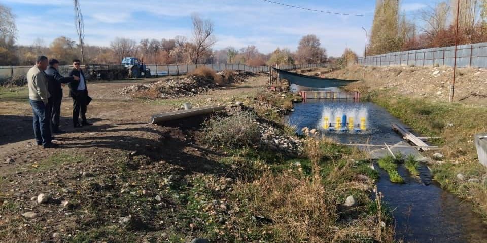 В Таласе рыбные хозяйства незаконно использовали дренажные системы