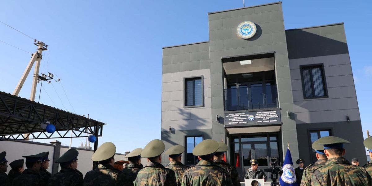 В Тонском районе открыли новое здание райотдела ГКНБ