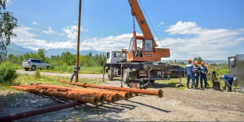 В селе Шабдан реабилитируют систему водоснабжения за 61.6 млн сомов