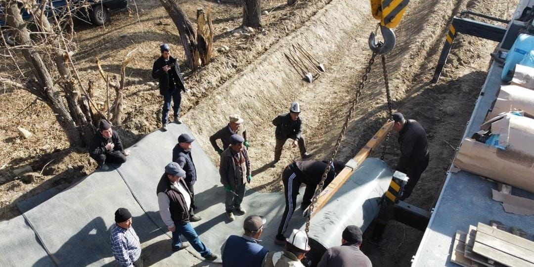 Узгенское водное управление готовит ирригационные каналы к сезону-2026