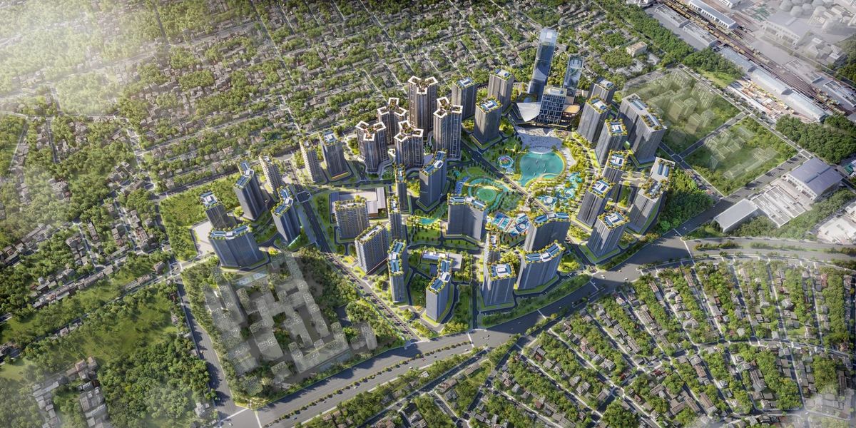 Многофункциональный комплекс Royal Central Park в Бишкеке.