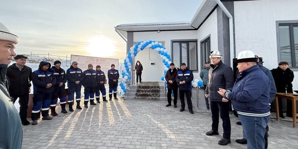 В Ошской области открыли новое здание для энергетиков за 6.2 млн сомов