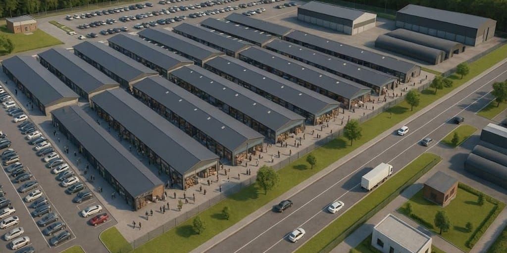 В Ошской области за 1.1 млрд сомов реконструируют «Береке базар» через механизм ГЧП