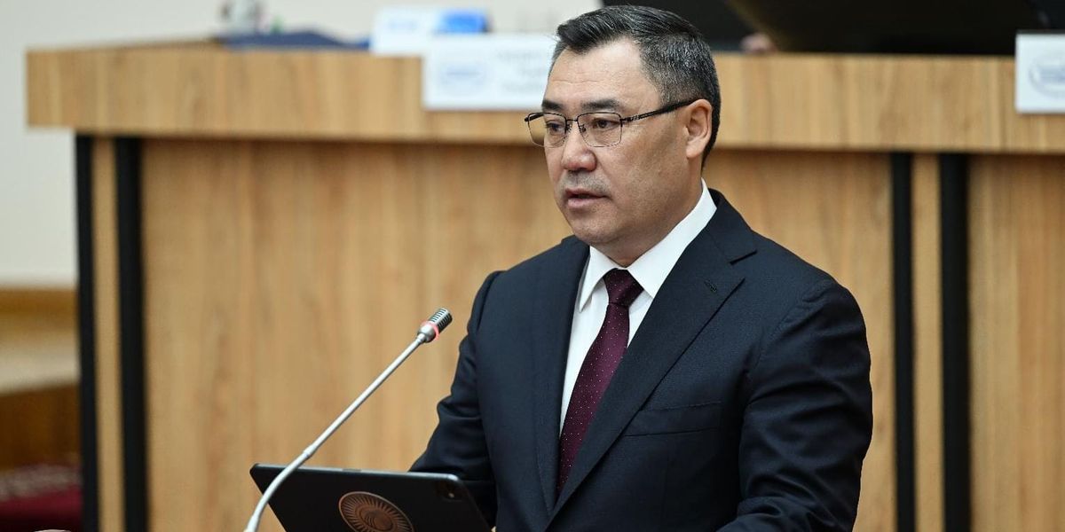 Садыр Жапаров призвал депутатов не допускать раскола в Жогорку Кенеше