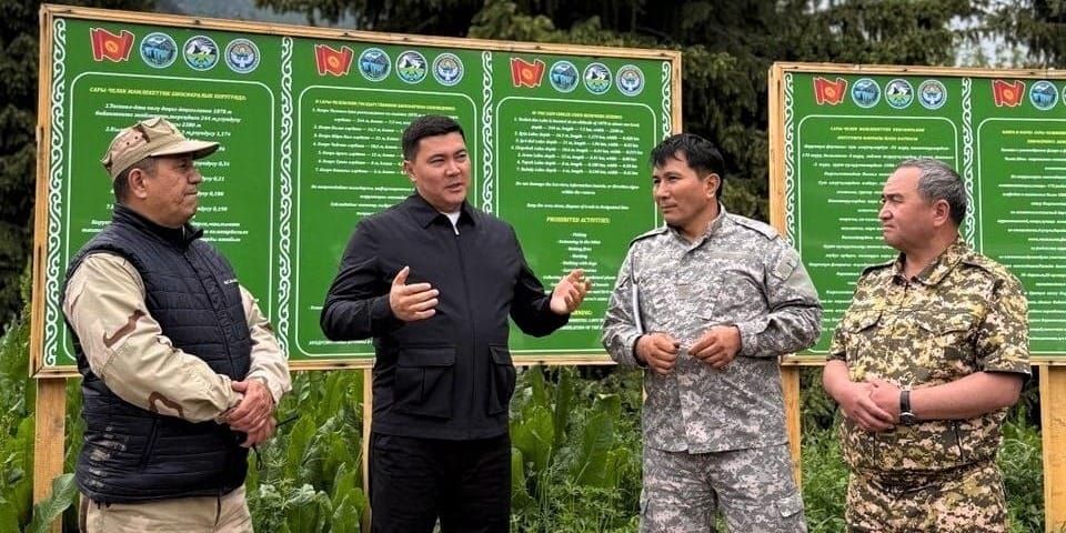 Трехдневный эко-аудит Джалал-Абадской области: что проверил глава Минприроды
