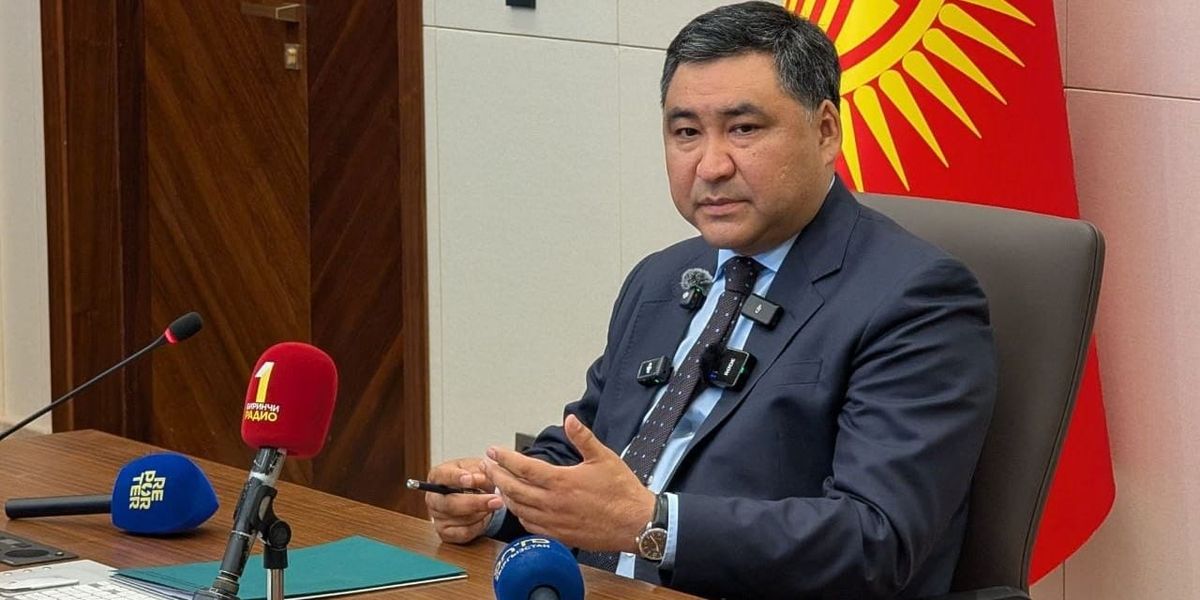 Три кита ВВП: Данияр Амангельдиев назвал самые перспективные отрасли экономики Кыргызстана