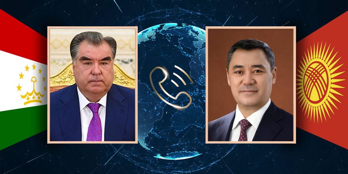 Саммит ШОС и двусторонние встречи: Садыр Жапаров созвонился с Эмомали Рахмоном