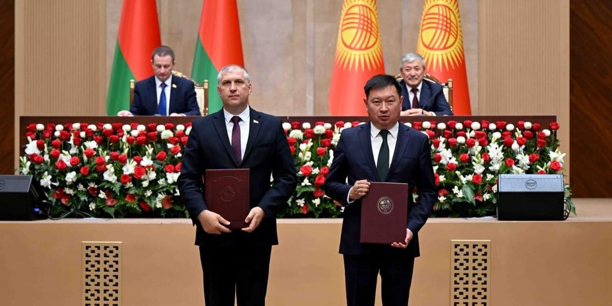 Подписание соглашений Кыргызстана и Беларуси по аграрному сотрудничеству в Бишкеке