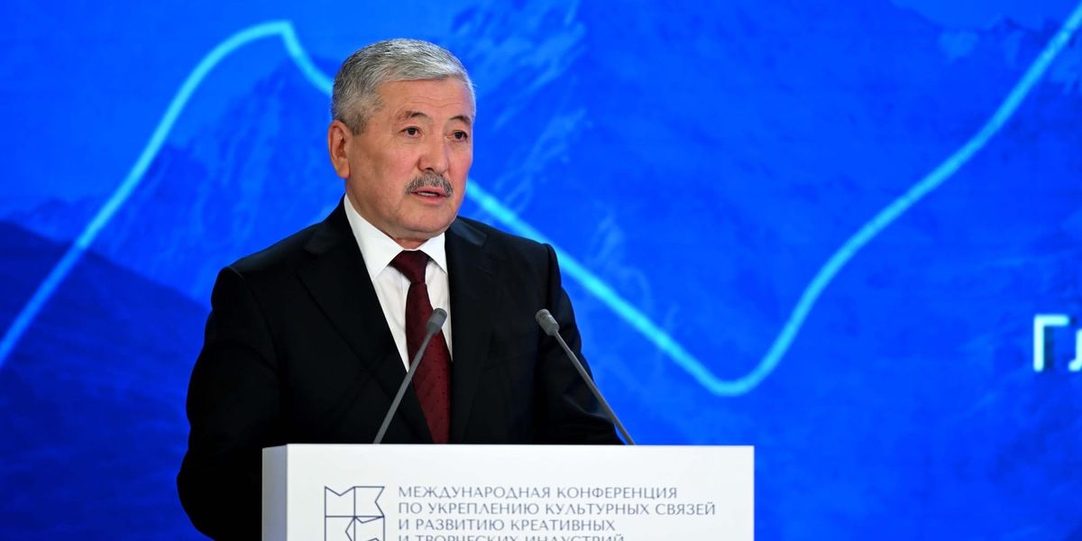 Адылбек Касымалиев: Вложения в культуру в Кыргызстане выросли с $32 млн до $105 млн за три года