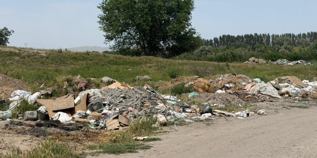 Ак-Кудукский айыл окмоту оштрафовали на 68 тысяч сомов за незаконную свалку