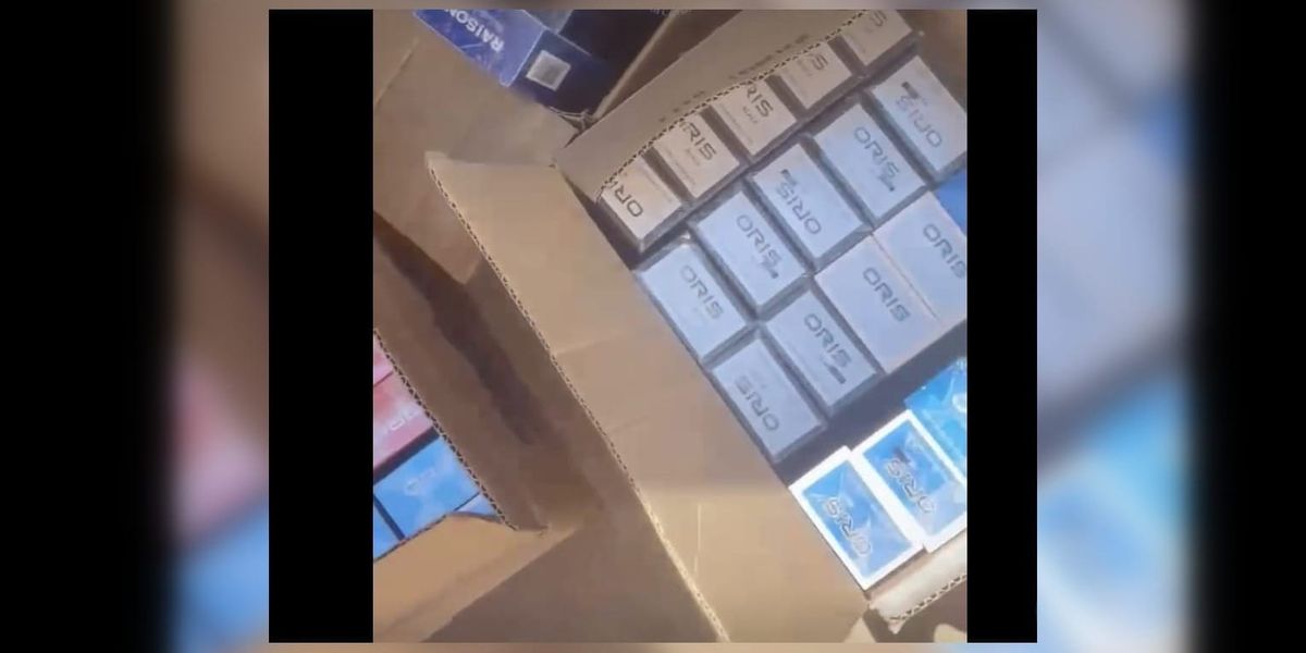 В Бостери изъяли сигареты без акцизных марок стоимостью около 450 тысяч сомов