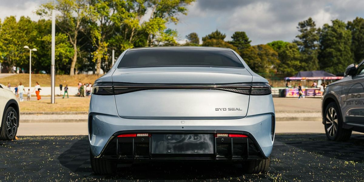 Электромобиль BYD с системой автопилота God’s Eye 5.0 в Китае