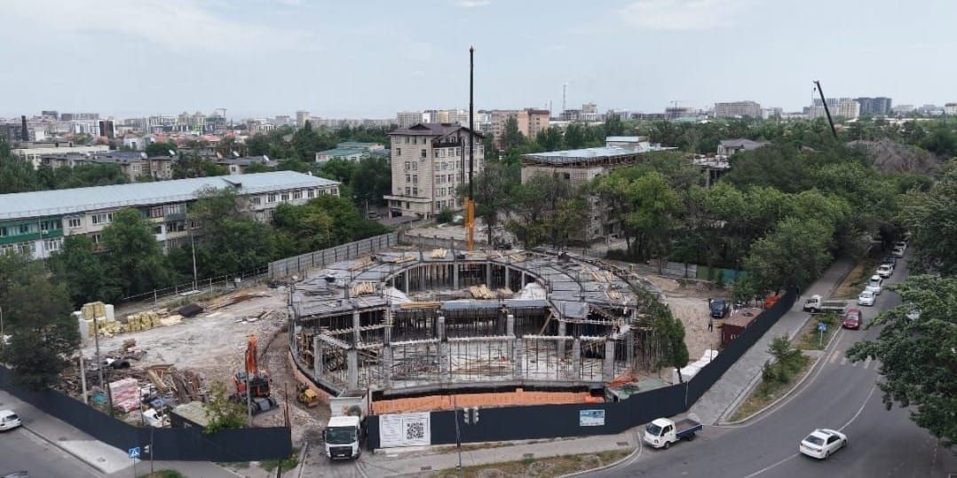 Как продвигается строительство культурного центра в Бишкеке на месте «Чатыр-Куля»