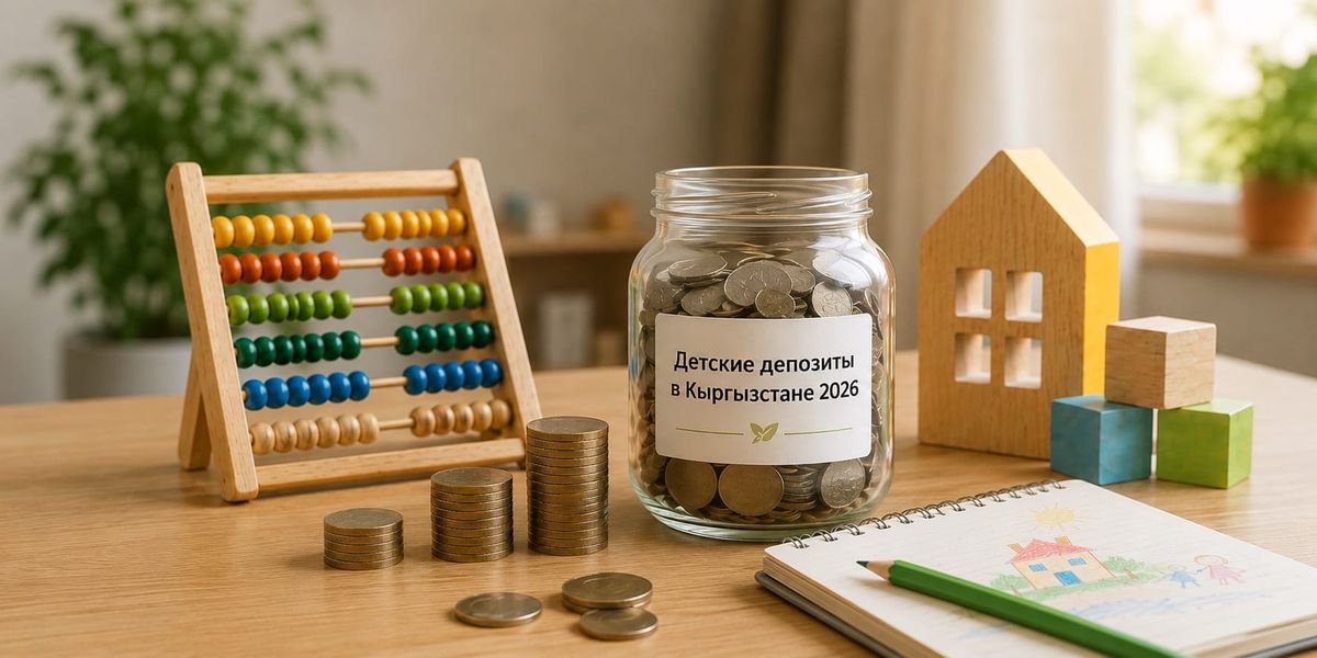 Детские депозиты в Кыргызстане в 2026 году: где копить деньги для ребенка