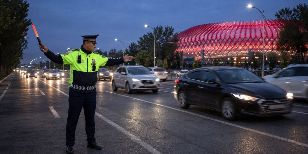 В Бишкеке и регионах с 30 августа ограничат движение транспорта