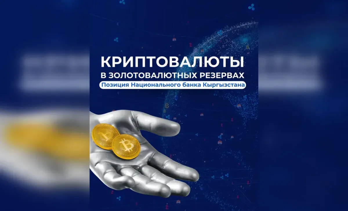 Почему НБ КР не спешит включать криптовалюты в свои резервы, рассказал Мелис Тургунбаев