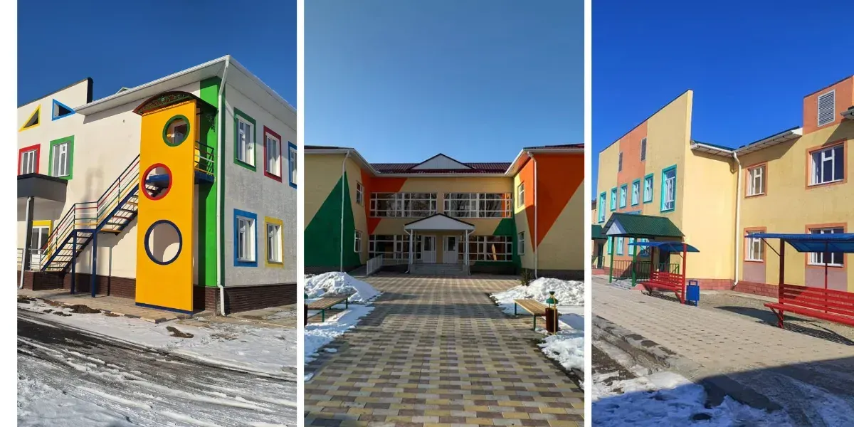 В трех селах Кыргызстана построили детские сады на 212 млн сомов