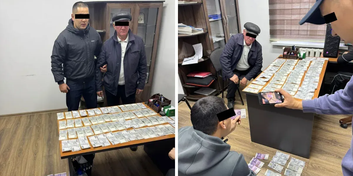 Жителя Алайского района задержали при попытке дать взятку сотруднику ГКНБ – видео