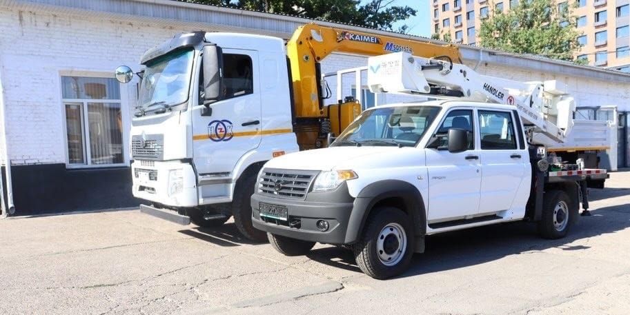 Бишкекские энергетики получили шесть единиц новой спецтехники