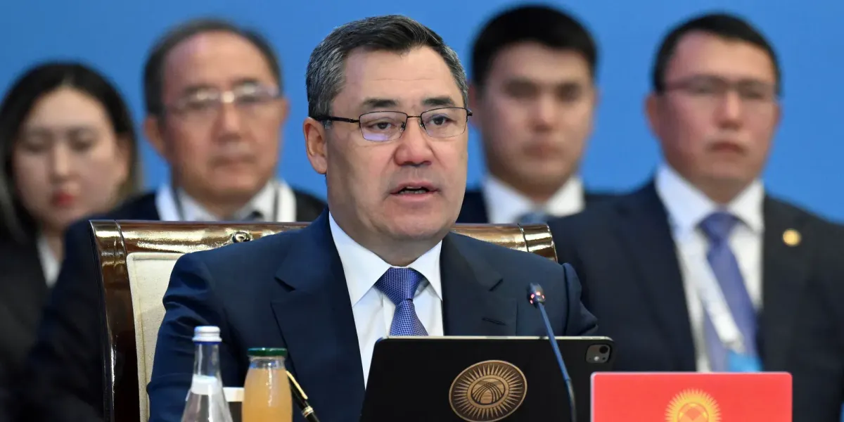 Садыр Жапаров призвал ЕАЭС развивать ИИ и промышленную кооперацию