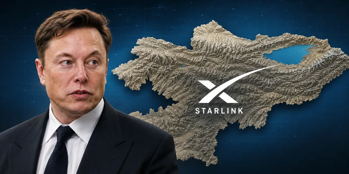 Илон Маск объявил о запуске Starlink в Кыргызстане