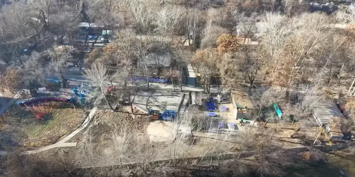 Вместо старого рынка: в Оше расширят парк имени Навои вдоль реки Ак-Буура