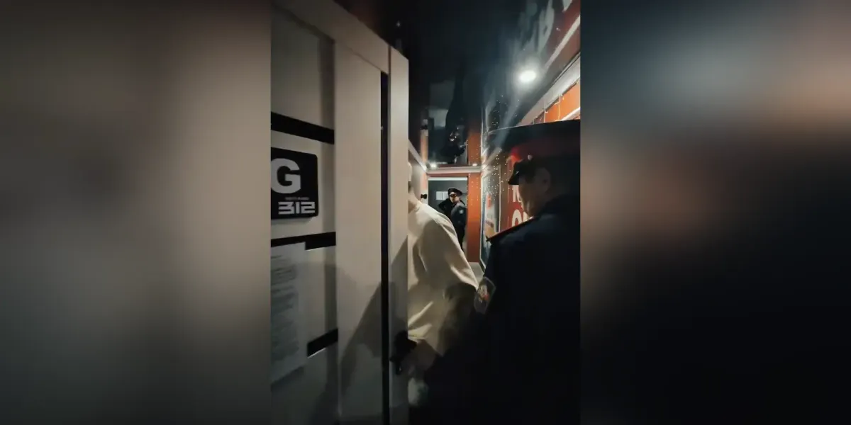 В Бишкеке милиция выявила незаконные заведения под вывеской «Антикино» в рамках операции «Антирекет».