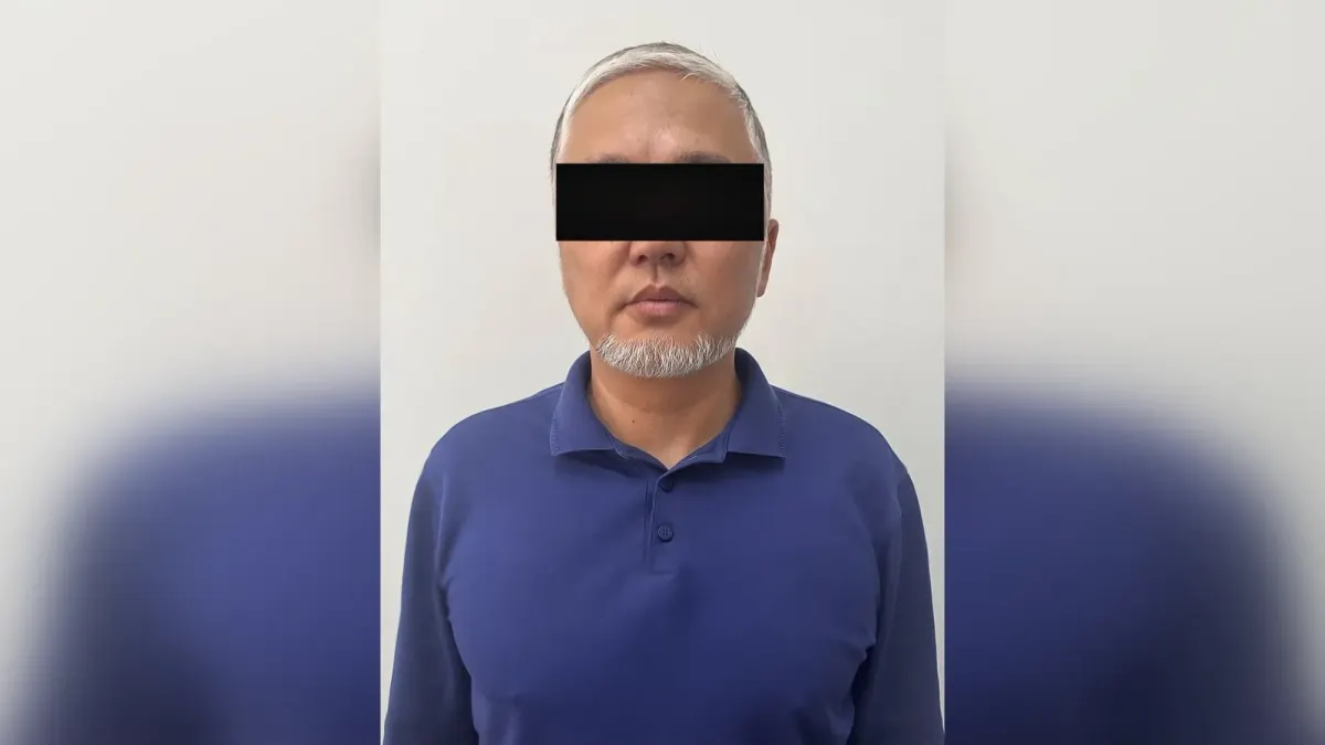 Задержанный Жолдошбек Кольбаев. Фото: МВД КР.