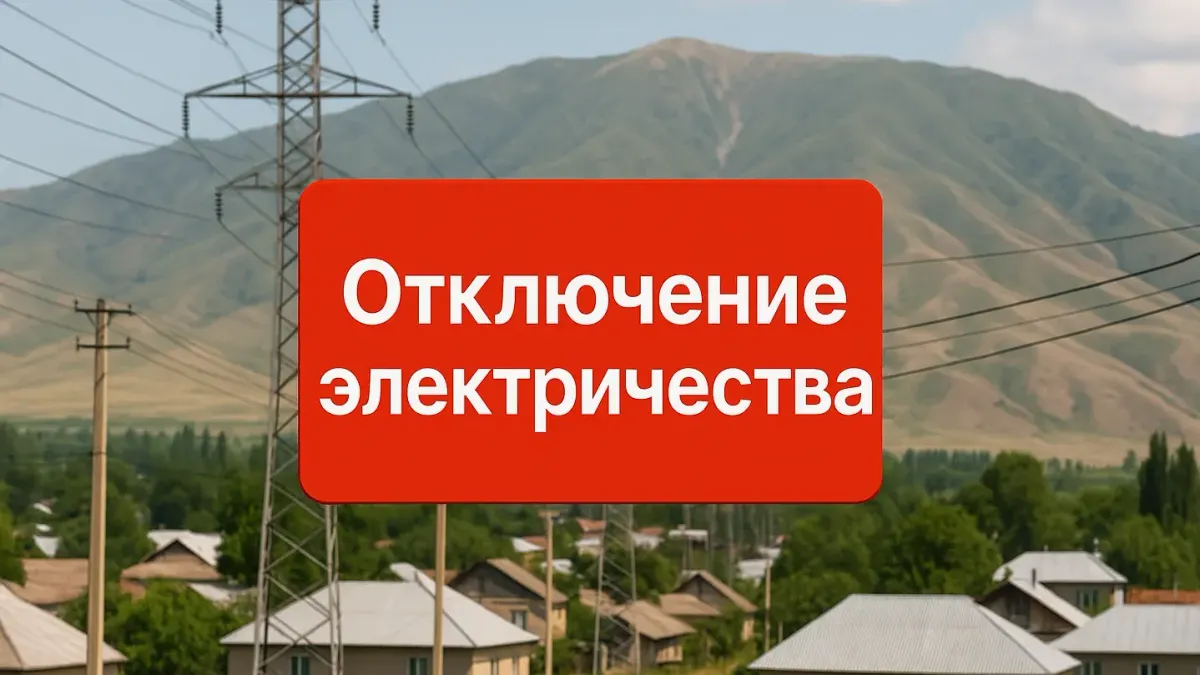 Отключение электроэнергии по областям Кыргызстана — полный график на 30 мая