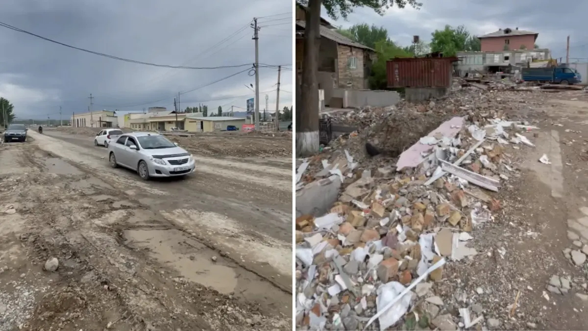 На месте снесенных незаконных построек в Оше появится новый сквер