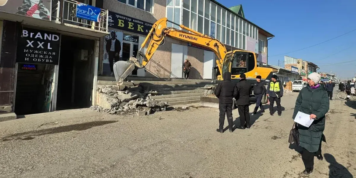 С 1 февраля в Баткене начнут снос незаконных построек