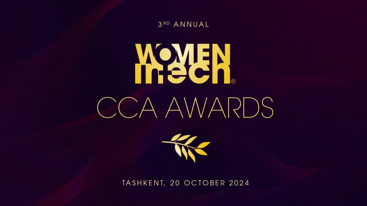 Открыт прием заявок на премию Women in Tech CCA Awards — она впервые пройдет в Узбекистане