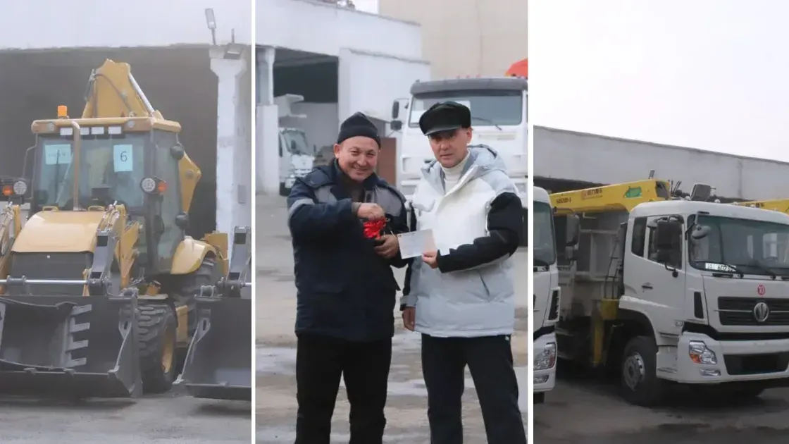 Ошское ПЭС получило новую спецтехнику от НЭСК