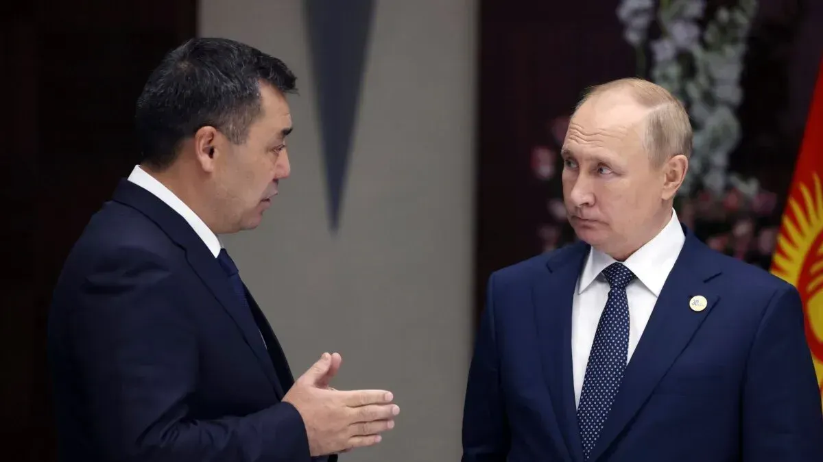 Кремль назвал темы предстоящих переговоров Путина и Жапарова в Бишкеке