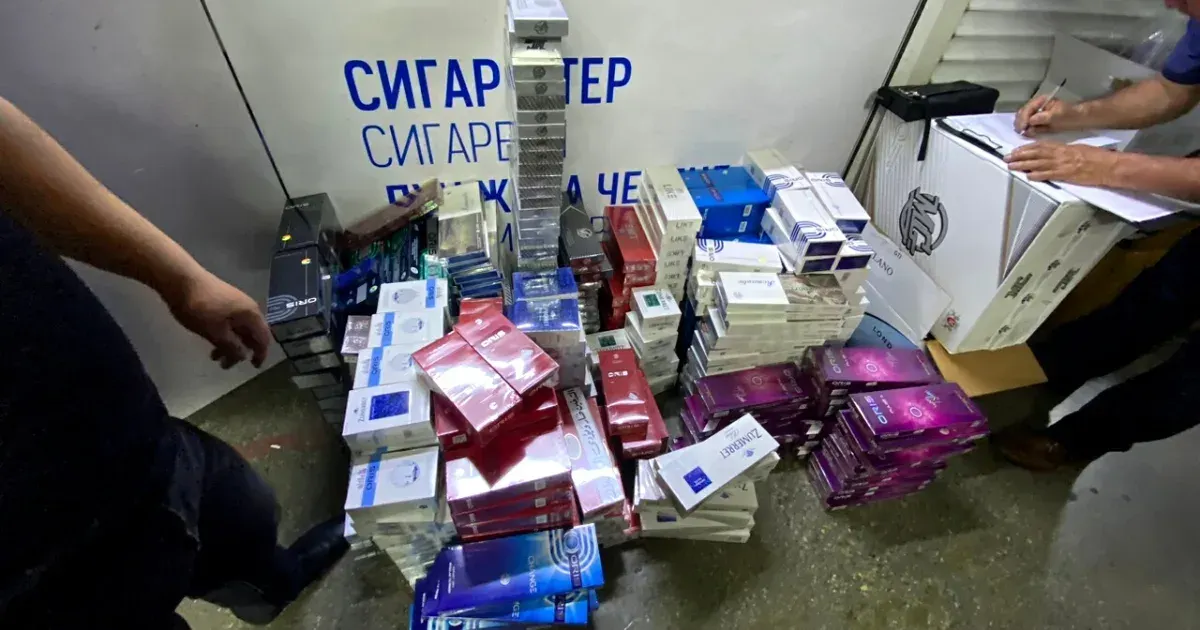 Налоговая служба изъяла более 2.8 тысяч пачек контрафактных сигарет