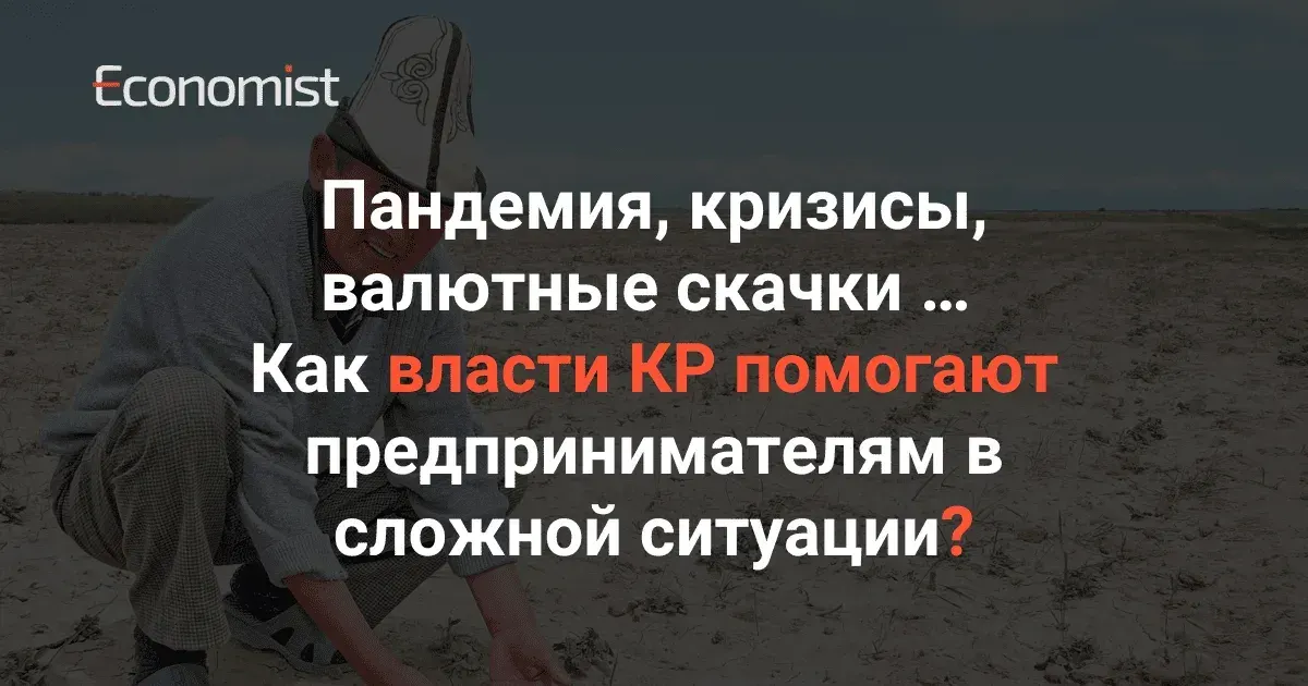 Пандемия, кризисы, валютные скачки … Как власти КР помогают предпринимателям в сложной ситуации?
