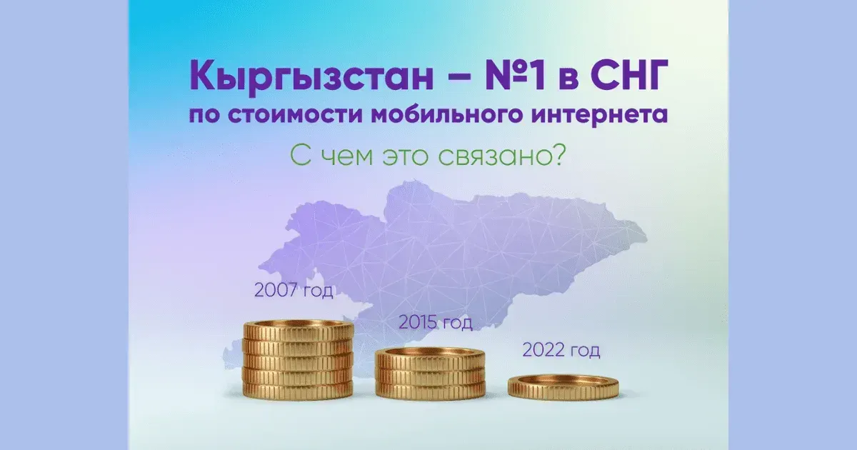 Кыргызстан – №1 в СНГ в рейтинге самого дешевого мобильного интернета. С чем это связано?