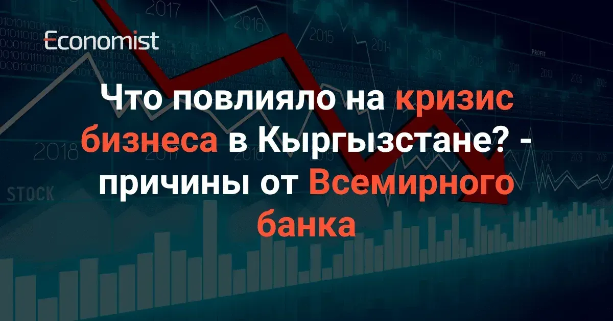 Что повлияло на кризис бизнеса в Кыргызстане — причины от Всемирного банка