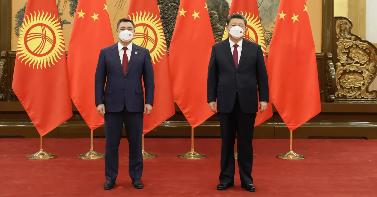 Жапаров предложил создать кыргызско-китайский инвестиционный фонд