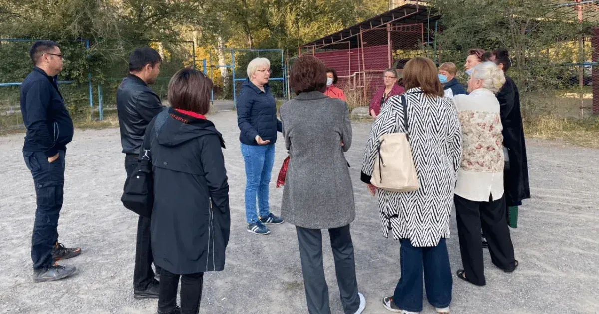 БИРИМДИК №1. Евгения Строкова провела встречу с жителями ж/м Оскон Ордо и 10-го микрорайона