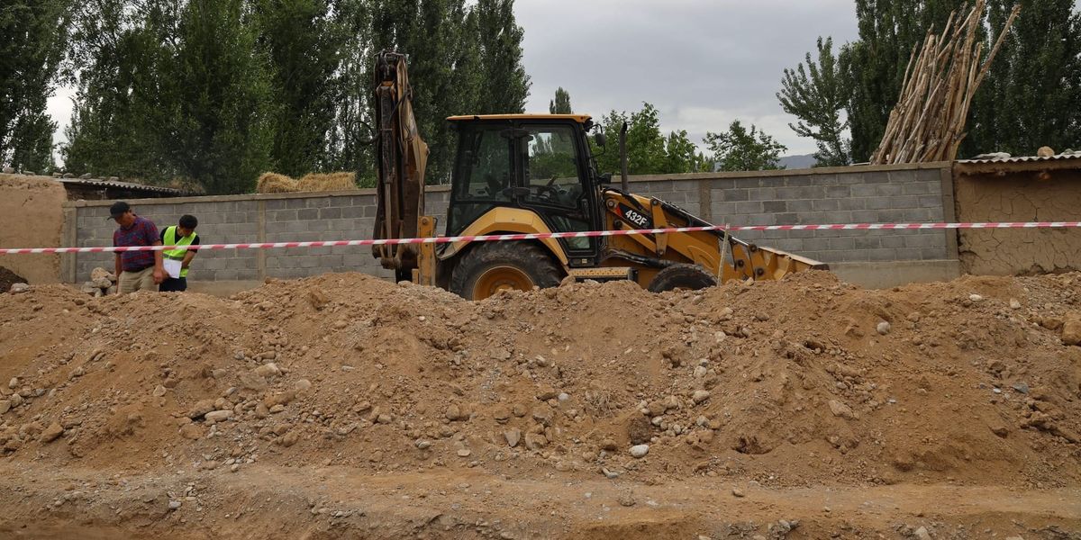 В селе Сабыров для 700 жителей заменят водопровод советских времен