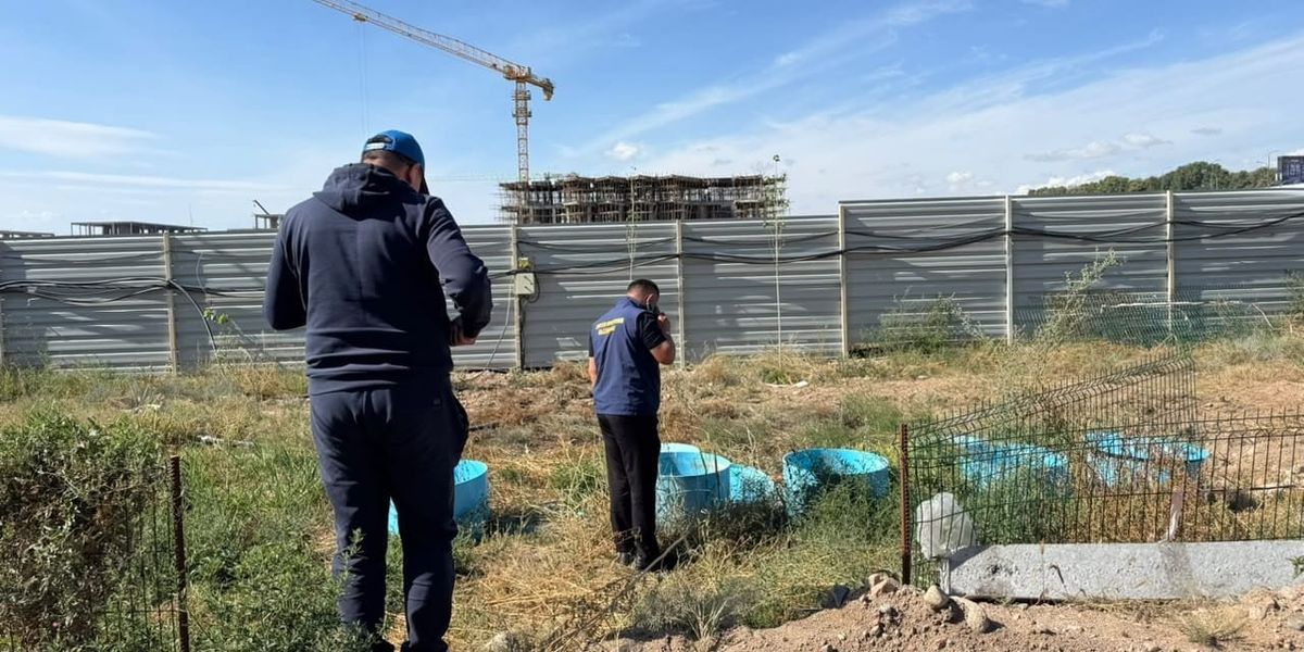 В Тамчы строительную компанию оштрафовали на 28 тысяч сомов за сточные воды