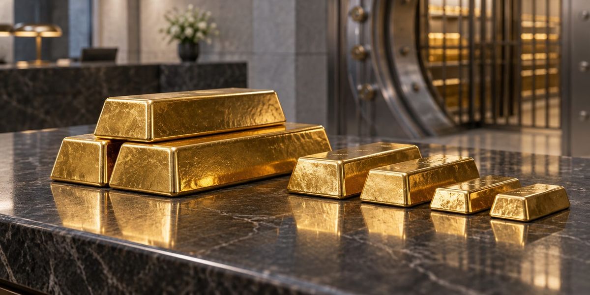 Золотые слитки НБКР 22 октября: цена продажи унции упала почти на 13 тысяч сомов