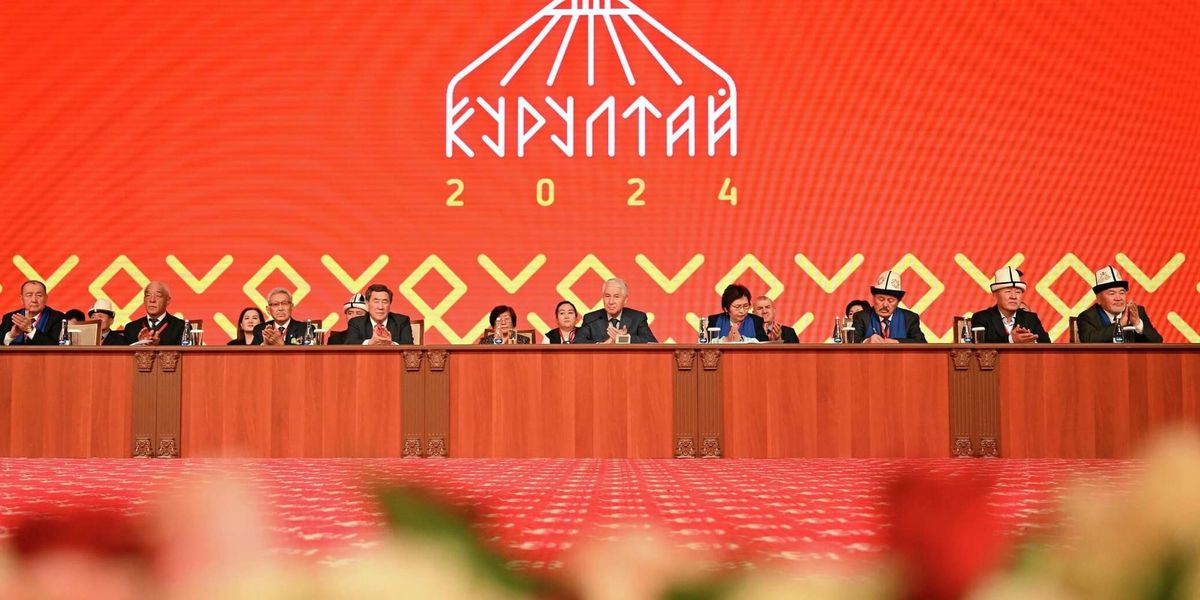 В Бишкеке 500 представителей выберут 72 делегатов на V Народный курултай